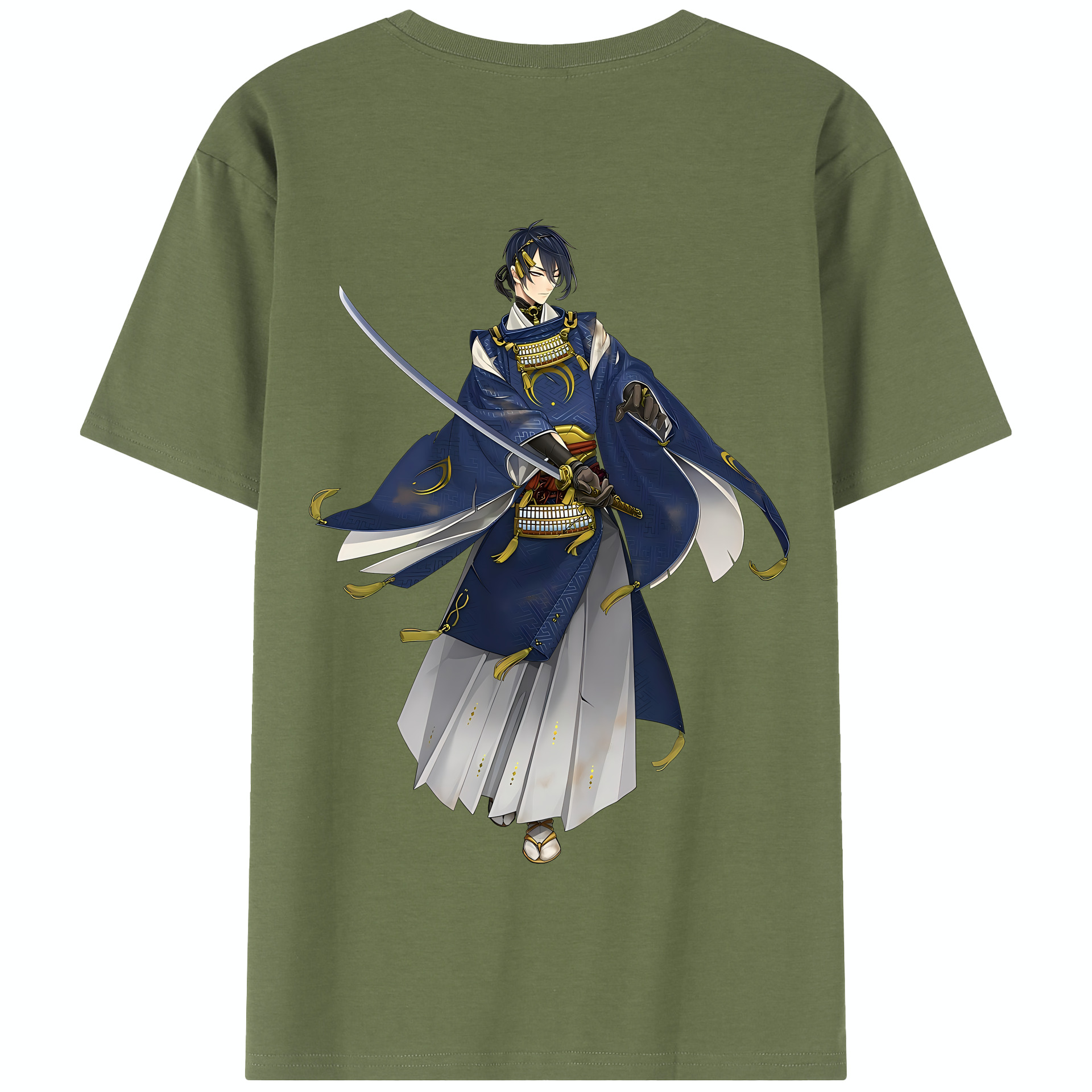 （画像用） 刀剣乱舞 Touken Ranbu 綿100％半袖Tシャツ（背面プリント）
